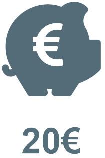 20€ Bank Transfer