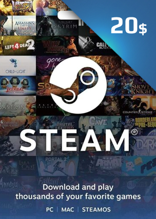 20$ Steam (US)